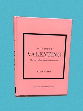 Little Book of Valentino - Pink Hardcover NWT